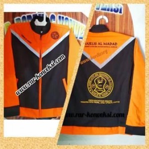 Jaket kombinasi bordir komputer murah dan berkualitas