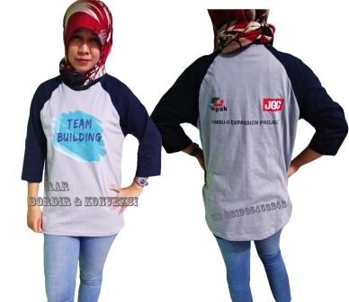Kaos Raglan 2 warna Abu misty dan Hitam Sablon berkualitas dan murah di Pemalang Kaos Raglan 2 warna Abu misty dan Hitam Sablon berkualitas dan murah di Pemalang