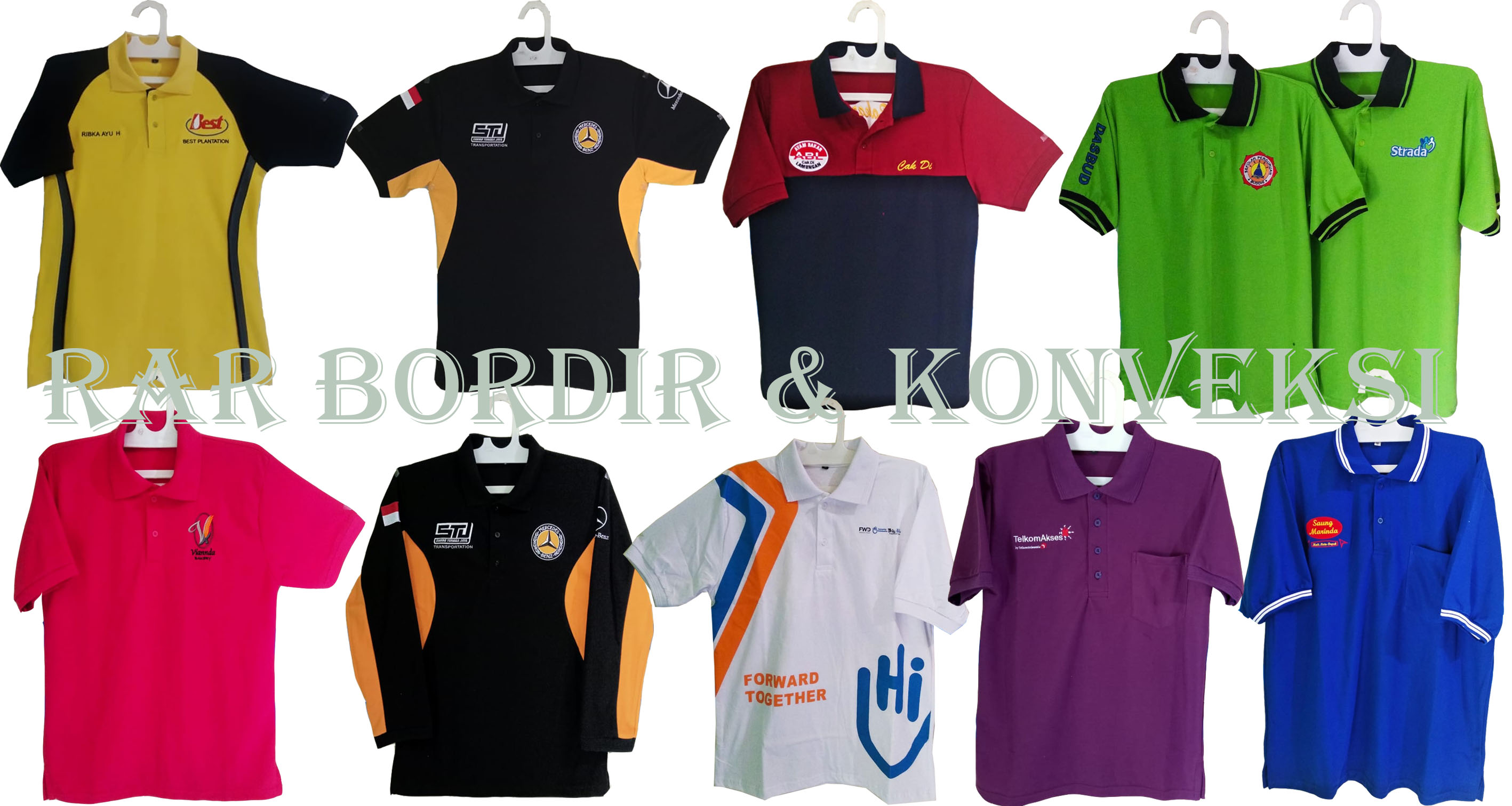 Jasa pembuatan atau Jual Aneka Jenis Kaos Polo Bordir Murah dan terlengkap Jasa pembuatan atau Jual Aneka Jenis Kaos Polo Bordir Murah dan terlengkap