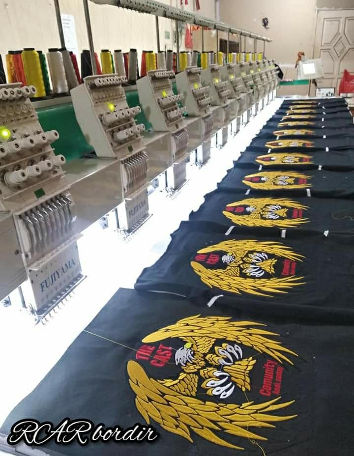 Spesialis Jasa Bordir Komputer terpercaya, jual Emblem/Patch Logo Custom terbaik Spesialis Jasa Bordir Komputer terpercaya, jual Emblem/Patch Logo Custom terbaik
