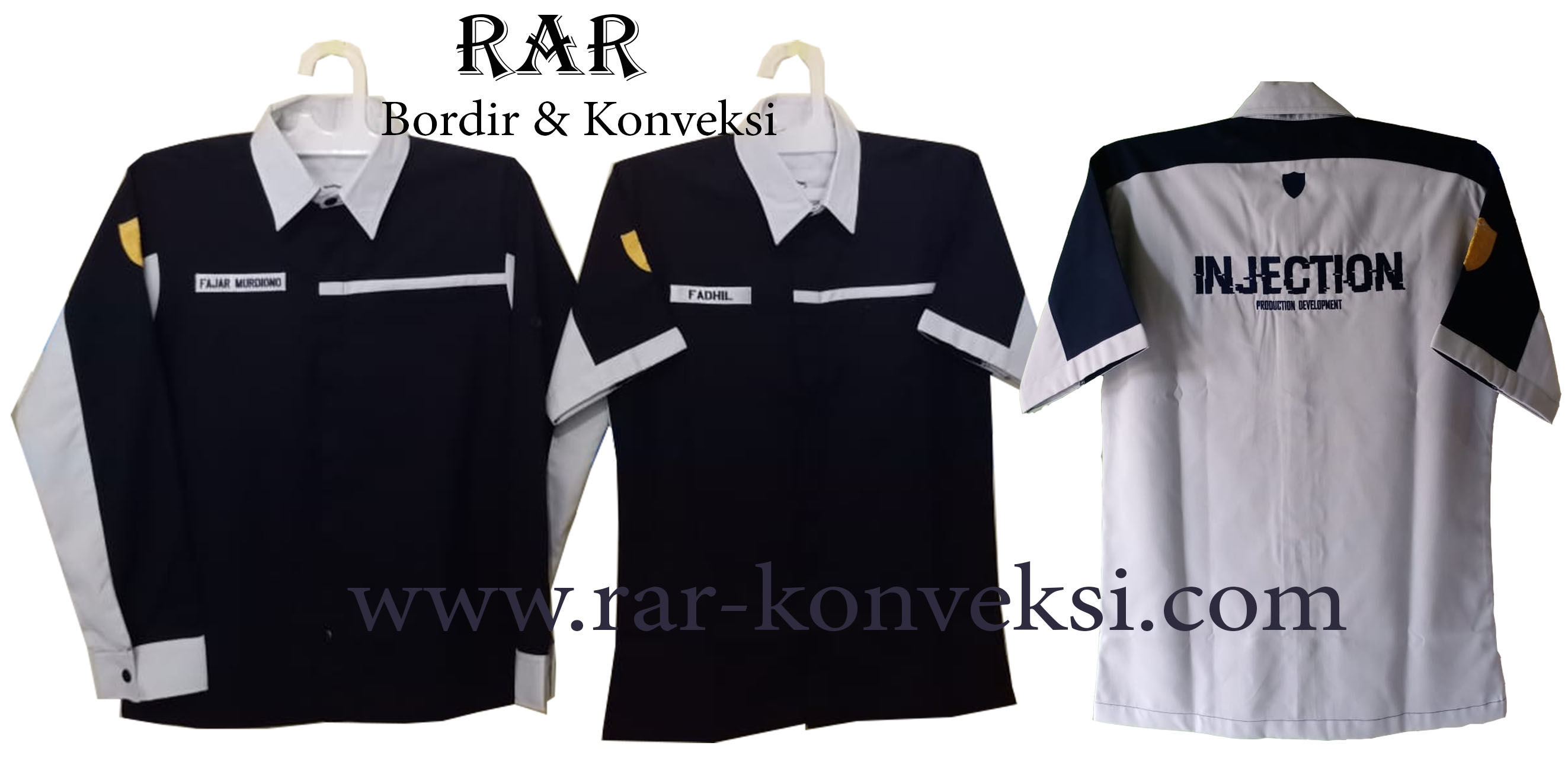 Tempat pembuatan Kemeja Kombinasi MOTIF BORDIR CUSTOM dan Pusat Seragam terlengkap Tempat pembuatan Kemeja Kombinasi MOTIF BORDIR CUSTOM dan Pusat Seragam terlengkap